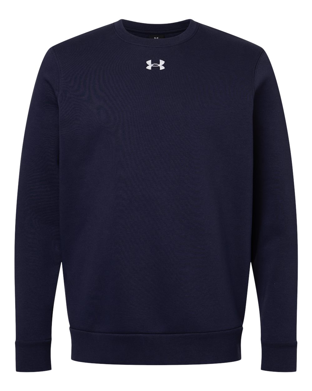 Under Armour Men's Team Icon Fleece Crew - 6014160 Midnight Navy- White