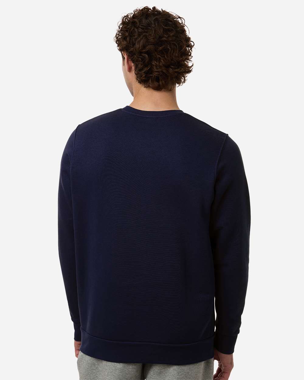 Under Armour Men's Team Icon Fleece Crew - 6014160 Midnight Navy- White