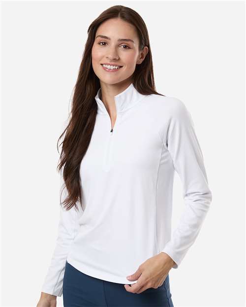Puma Golf Women's Pure 2.0 Quarter-Zip - 629449 White Glow