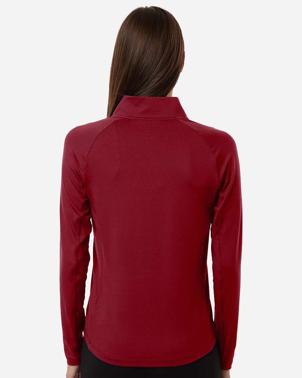Puma Golf Women's Pure 2.0 Quarter-Zip Pullover - 629449 Dark Crimson