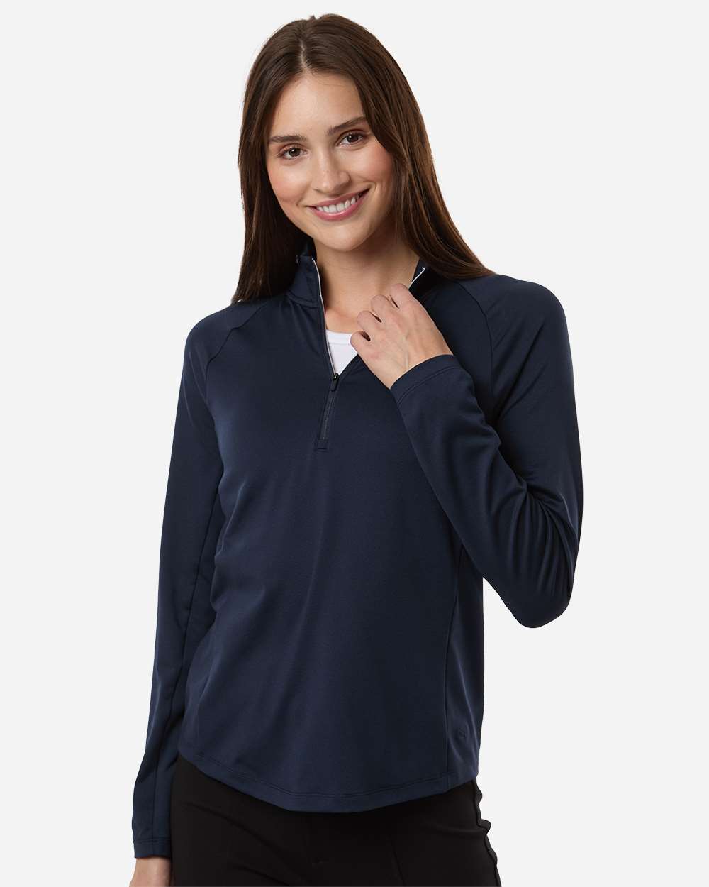 Puma Golf Women's Pure 2.0 Quarter-Zip Pullover - 629449 Deep Navy