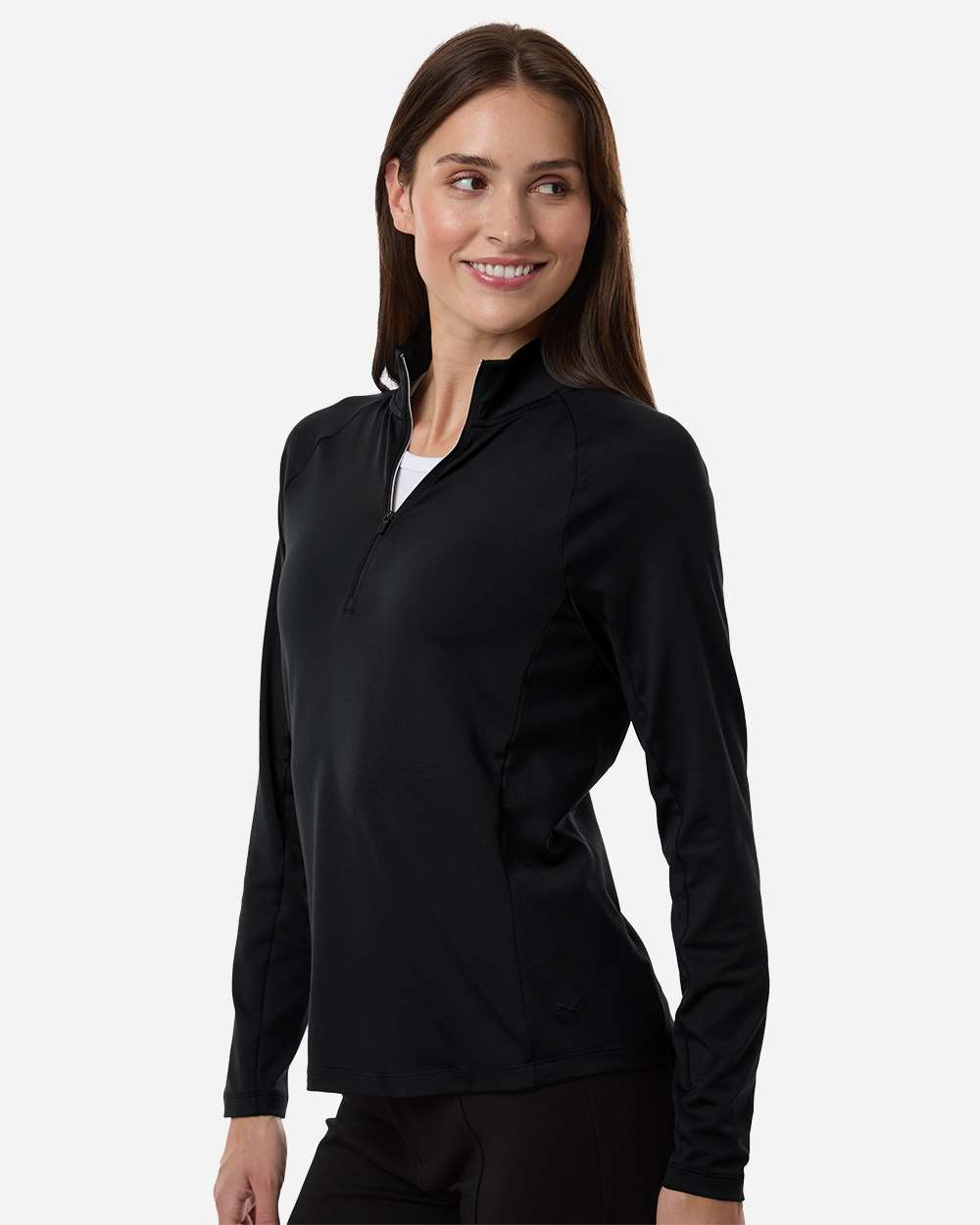 Puma Golf Women's Pure 2.0 Quarter-Zip Pullover - 629449 Puma Black