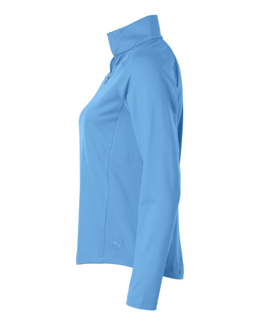 Puma Golf Women's Pure 2.0 Quarter-Zip Pullover - 629449 Team Light Blue