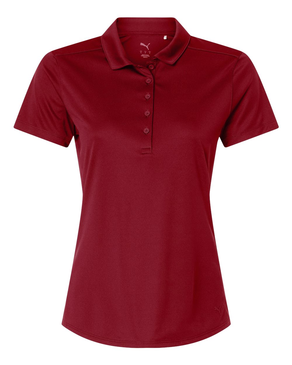 Puma Golf Womens Pure 2.0 Polo - 629944 Dark Crimson
