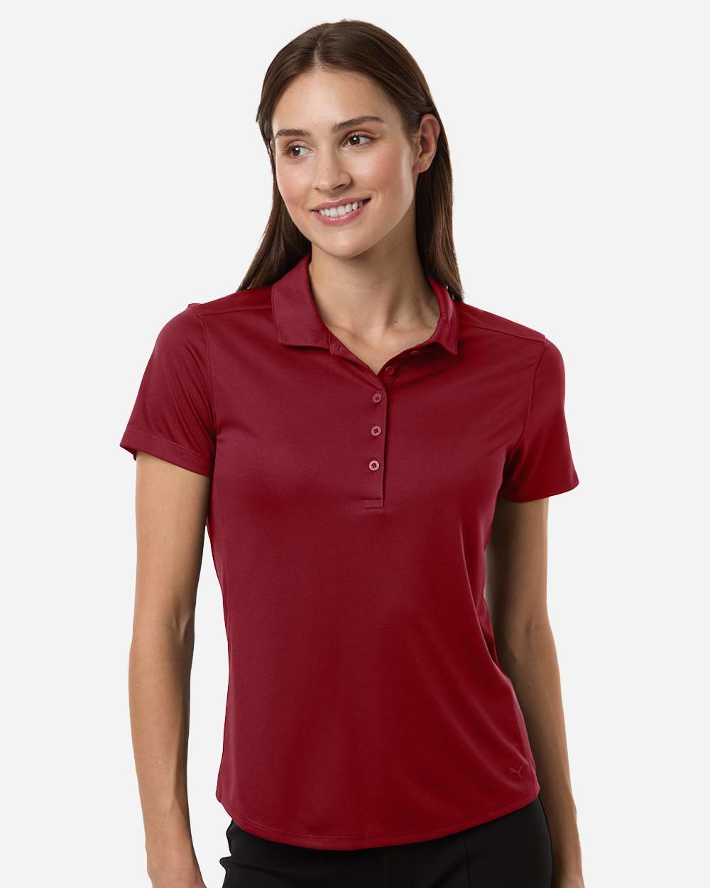 Puma Golf Womens Pure 2.0 Polo - 629944 Dark Crimson