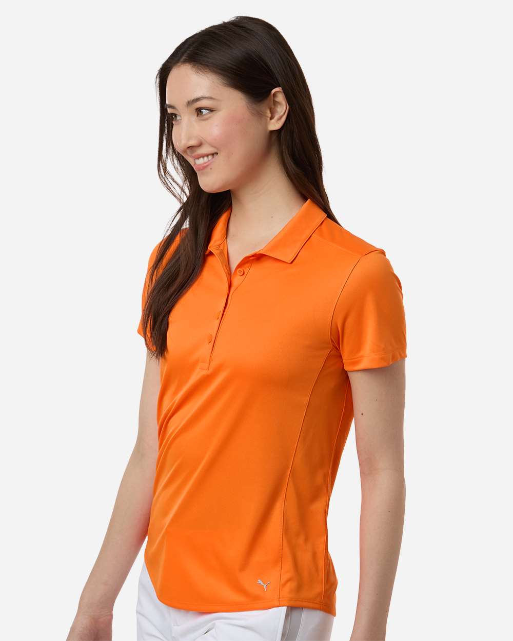Puma Golf Womens Pure 2.0 Polo - 629944 Rickie Orange