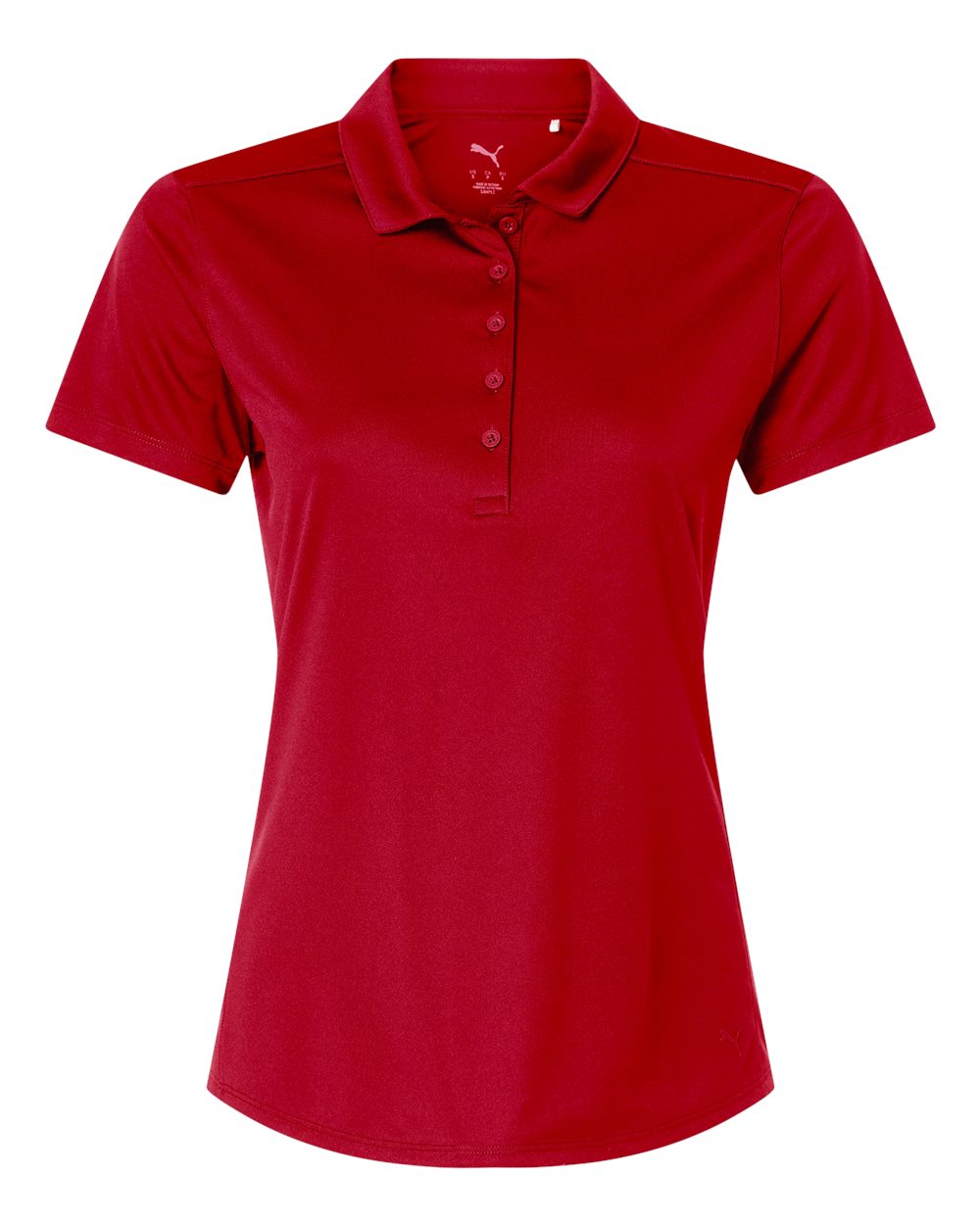 Puma Golf Womens Pure 2.0 Polo - 629944 Strong Red