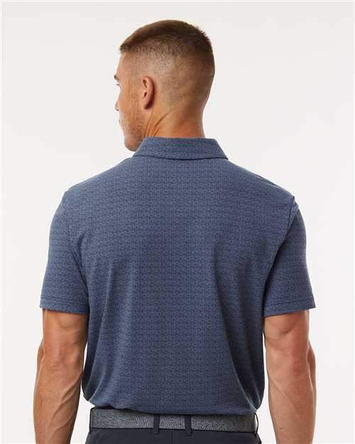 Adidas Men's Blended Printed Polo - A702 Preloved Ink