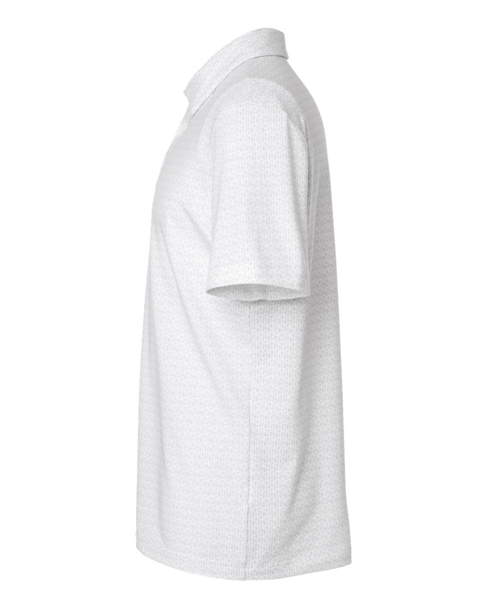 Adidas Men's Blended Printed Polo - A702 White