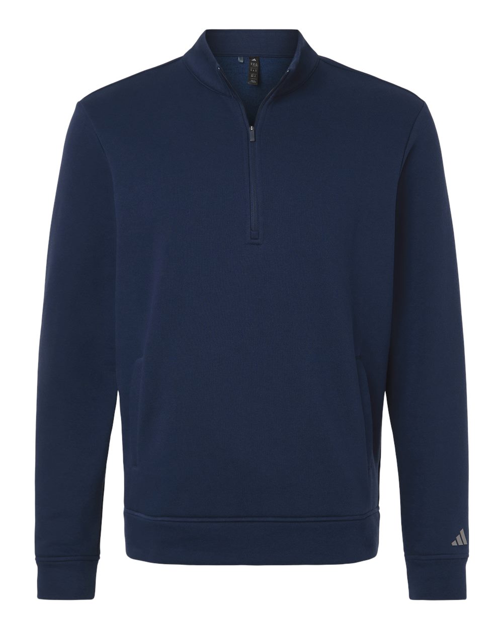 Adidas Men's Elevated Fleece Quarter-Zip Pullover - A721 Collegiate Navy