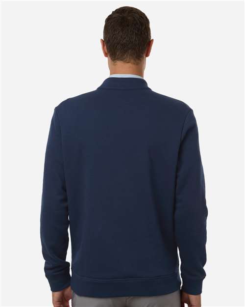 Adidas Men's Elevated Fleece Quarter-Zip Pullover - A721 Collegiate Navy