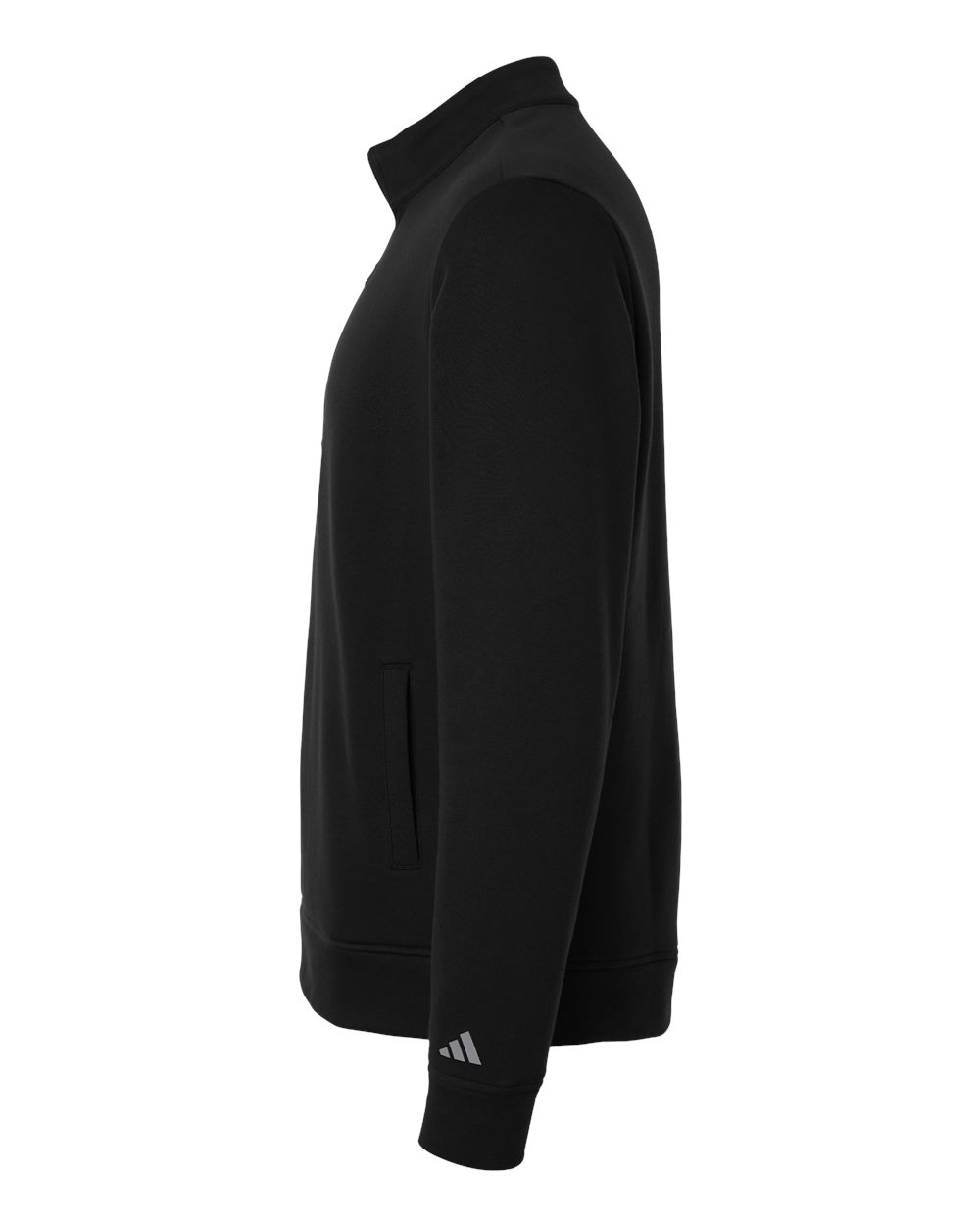 Adidas Men's Elevated Fleece Quarter-Zip Pullover - A721 Black