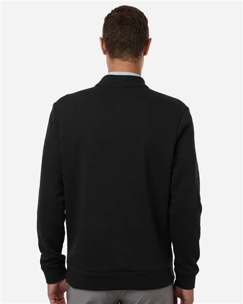 Adidas Men's Elevated Fleece Quarter-Zip Pullover - A721 Black
