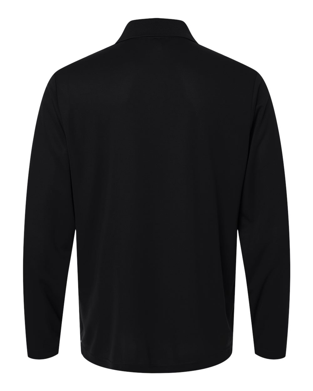 Core365 Men's Nova Performance Long Sleeve Pique Polo - CE108L Black