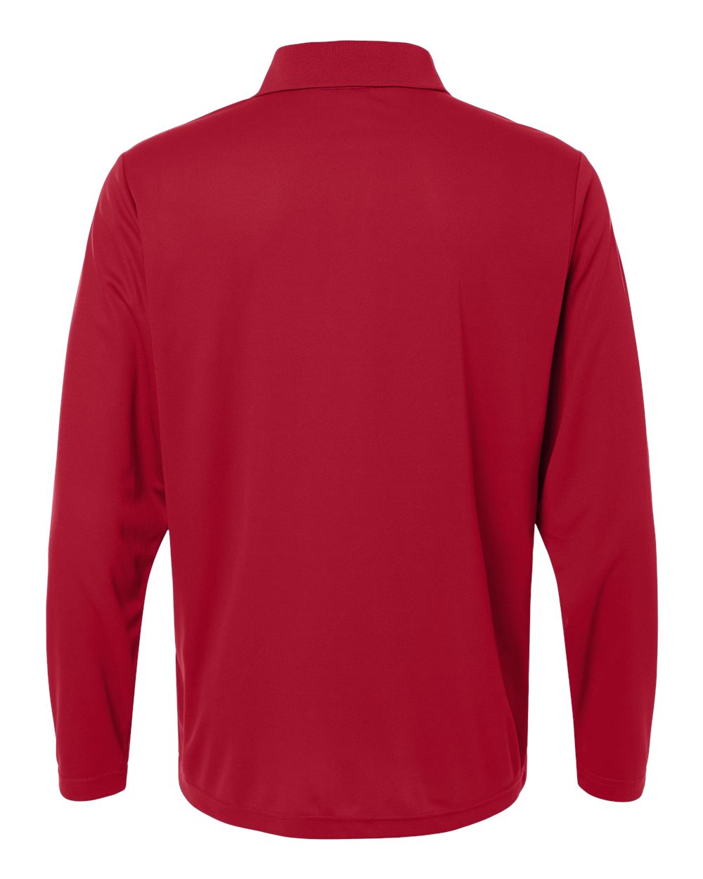 Core365 Men's Nova Performance Long Sleeve Pique Polo - CE108L Classic Red