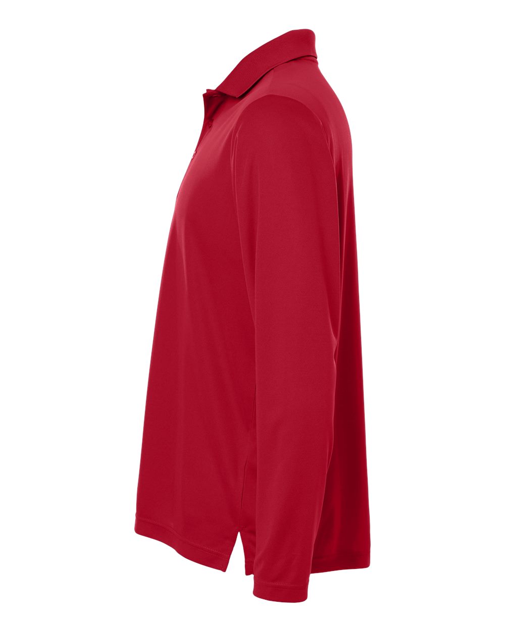 Core365 Men's Nova Performance Long Sleeve Pique Polo - CE108L Classic Red