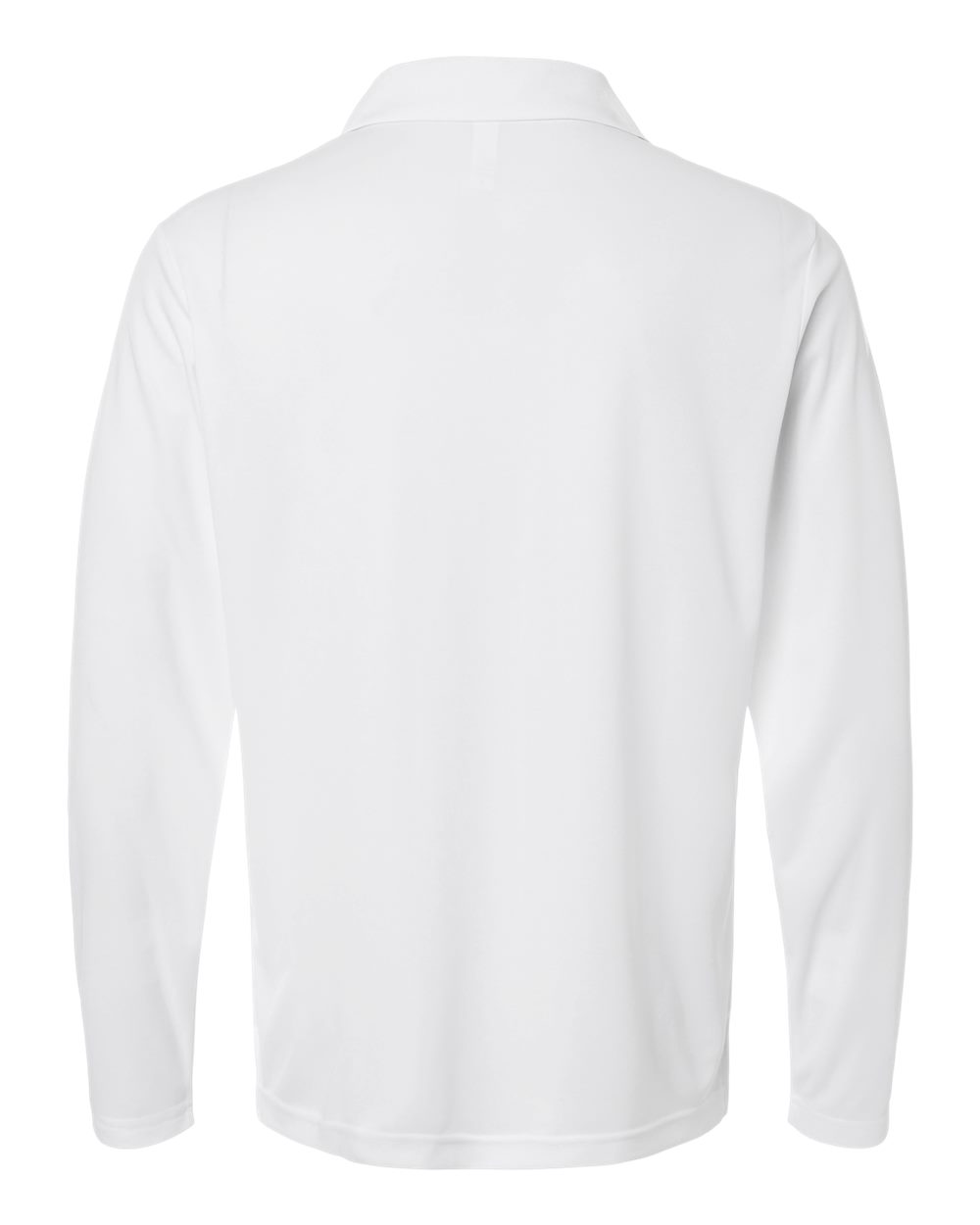 Core365 Men's Nova Performance Long Sleeve Pique Polo - CE108L White