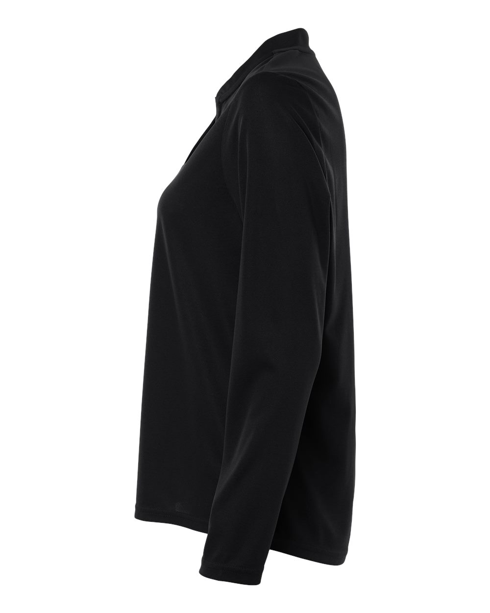 Core365 Women's Nova Performance Long Sleeve Pique Polo - CE108LW Black