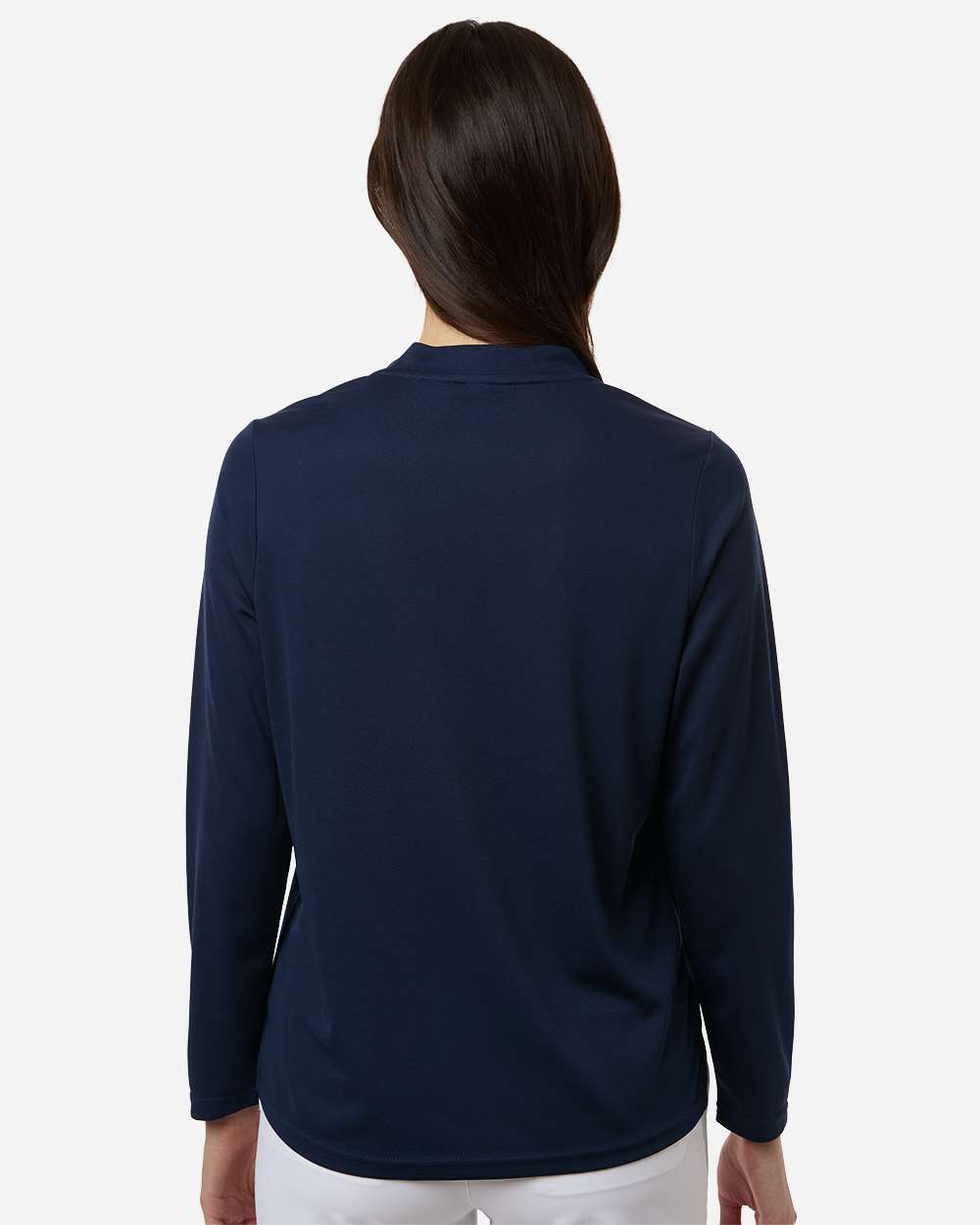Core365 Women's Nova Performance Long Sleeve Pique Polo - CE108LW Classic Navy