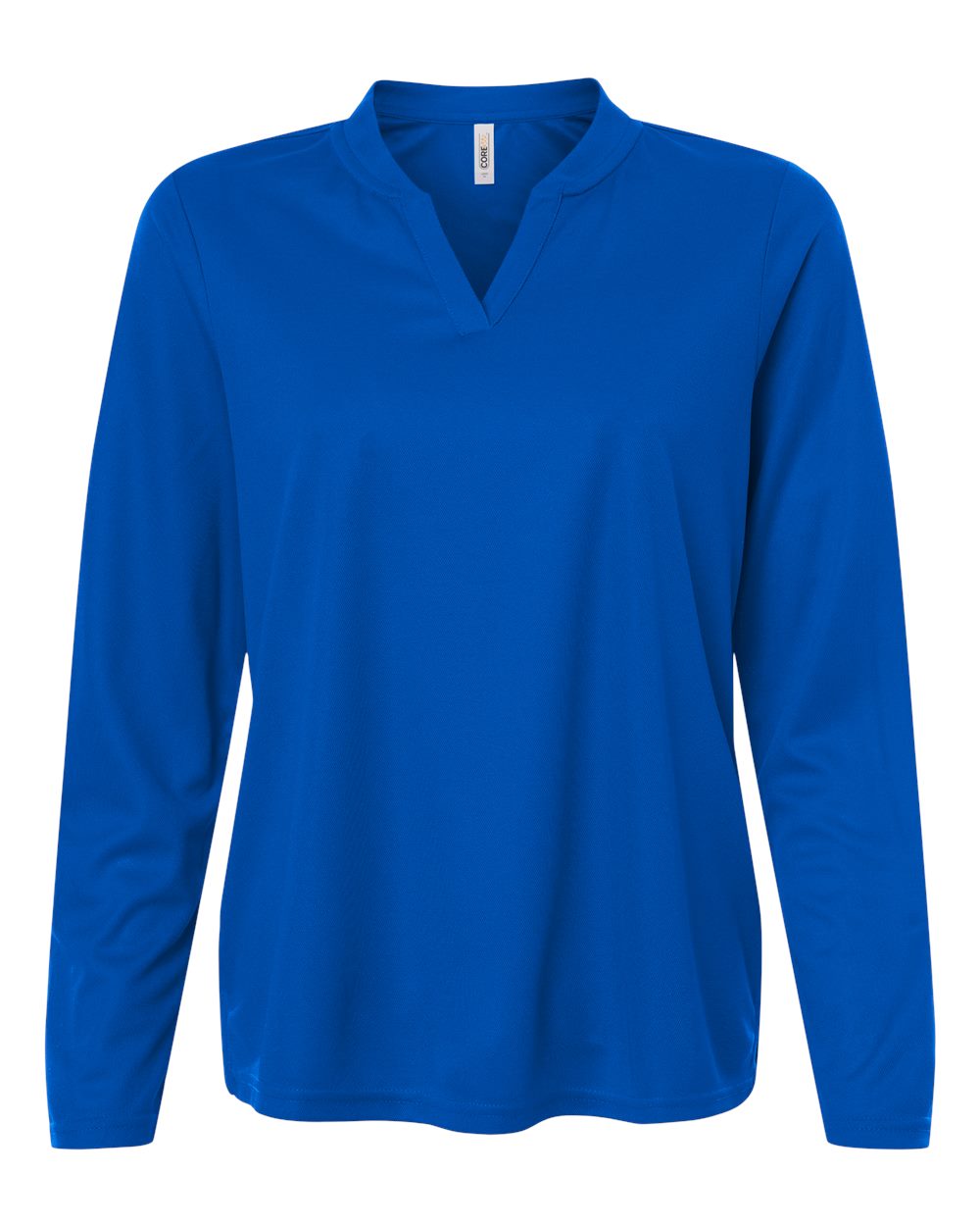 Core365 Women's Nova Performance Long Sleeve Pique Polo - CE108LW True Royal