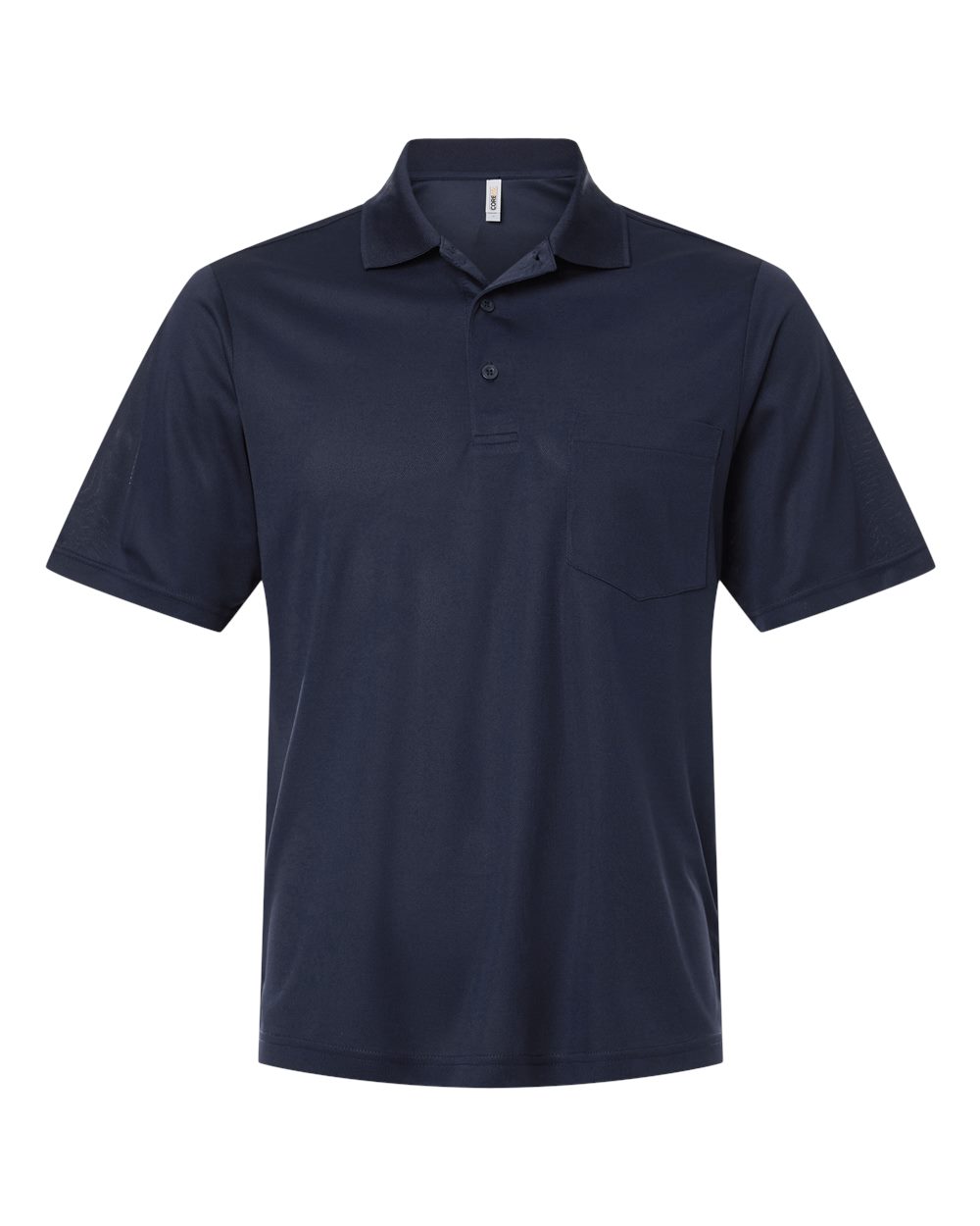 Core365 Men's Nova Performance Pique Pocket Polo - CE108P Classic Navy