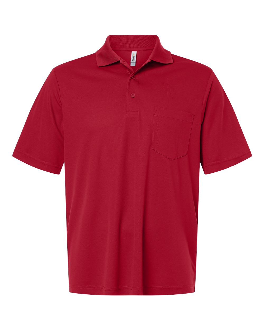 Core365 Men's Nova Performance Pique Pocket Polo - CE108P Classic Red