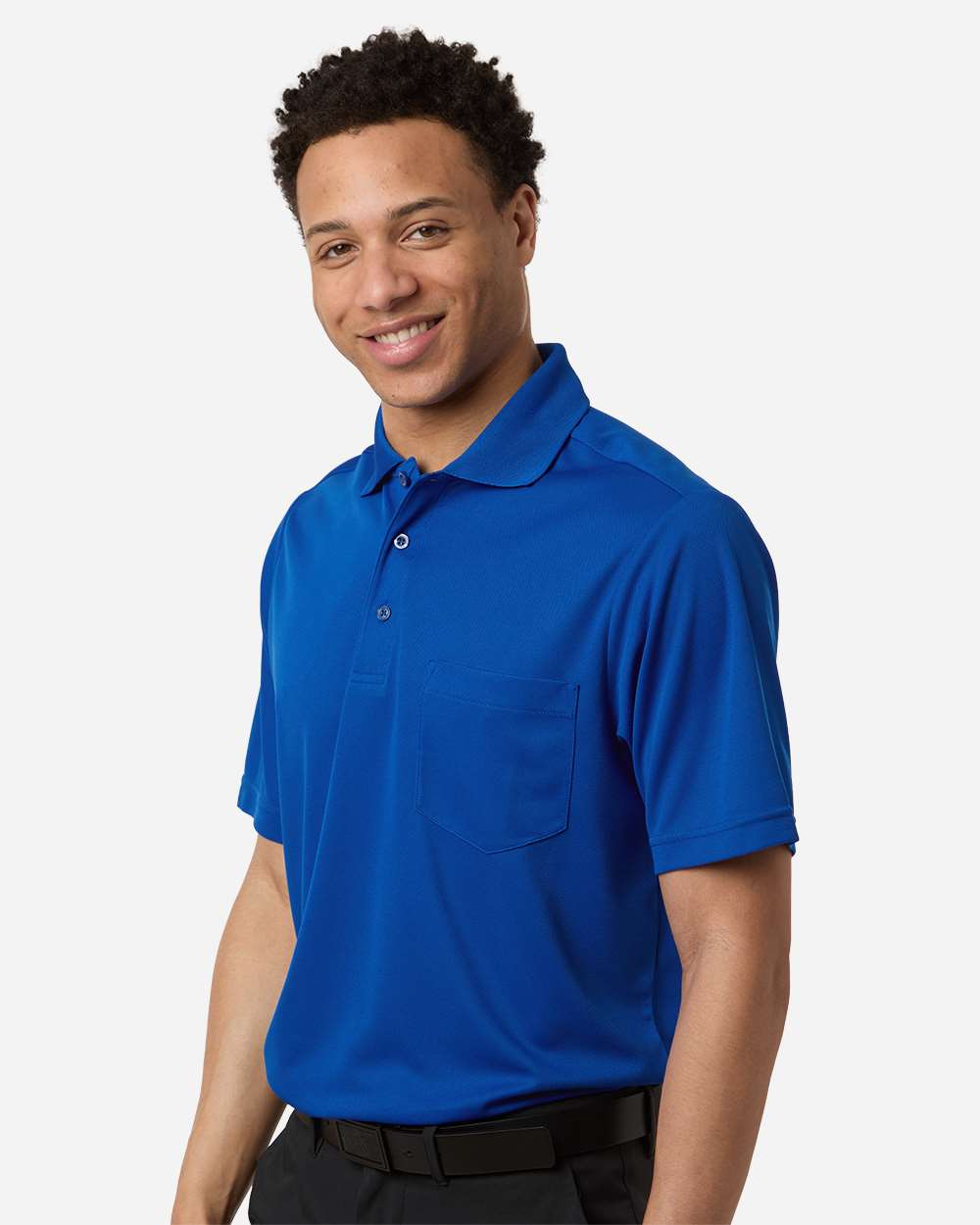 Core365 Men's Nova Performance Pique Pocket Polo - CE108P True Royal