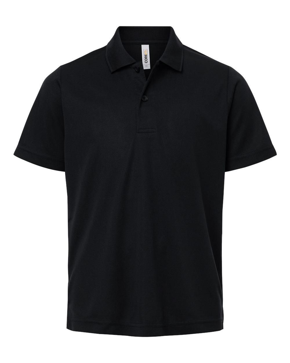 Core365 Youth Nova Performance Pique Polo - CE108Y Black