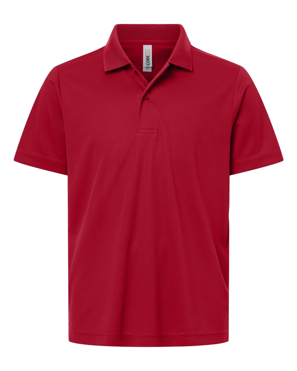 Core365 Youth Nova Performance Pique Polo - CE108Y Classic Red