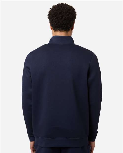 Under Armour Men's Icon Fleece Quarter-Zip Pullover - 6012710 Midnight Navy- White
