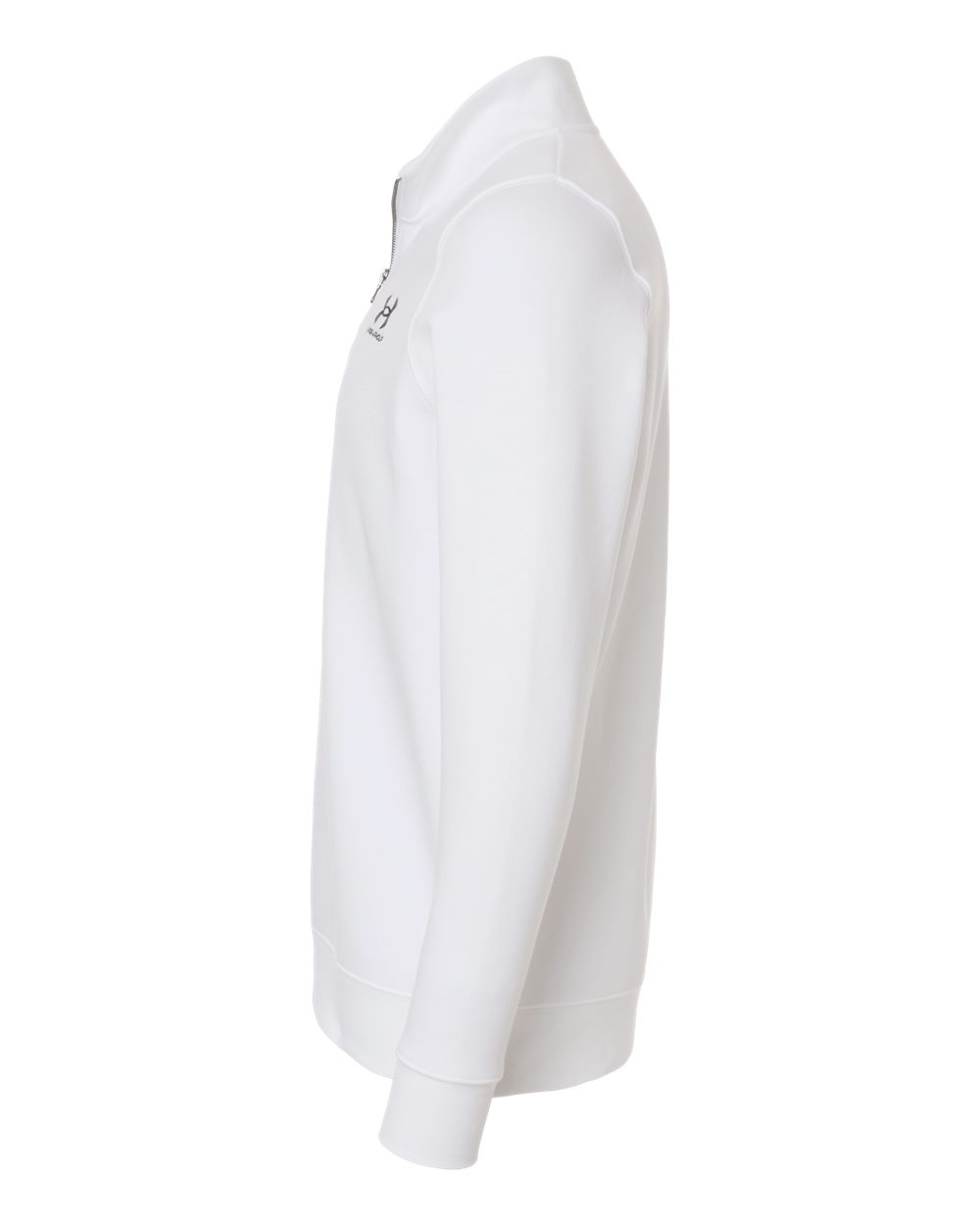 Under Armour Men's Icon Fleece Quarter-Zip Pullover - 6012710 White- Black