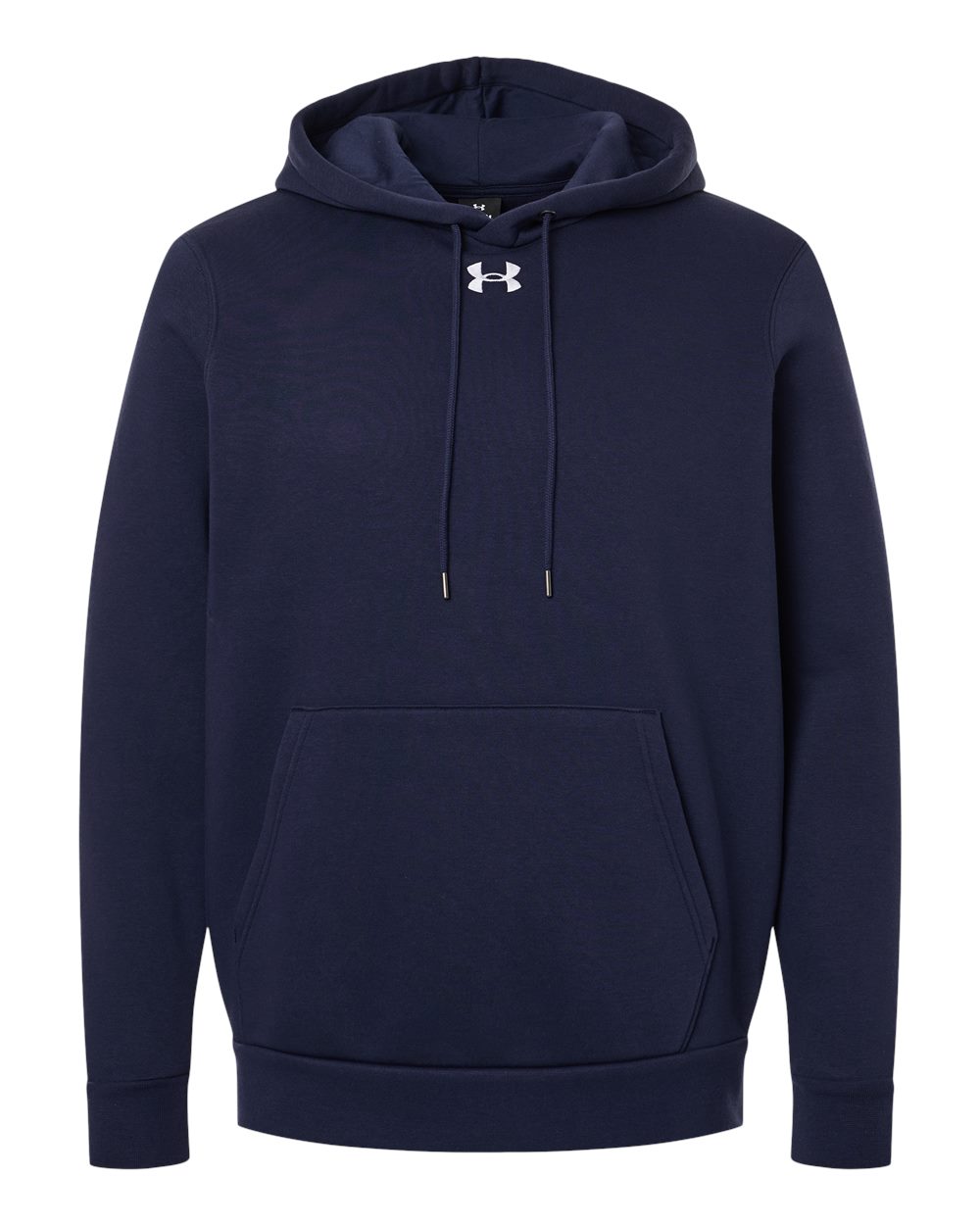 Under Armour Men's Team Icon Fleece Hooded Sweatshirt - 6014161 Midnight Navy- White
