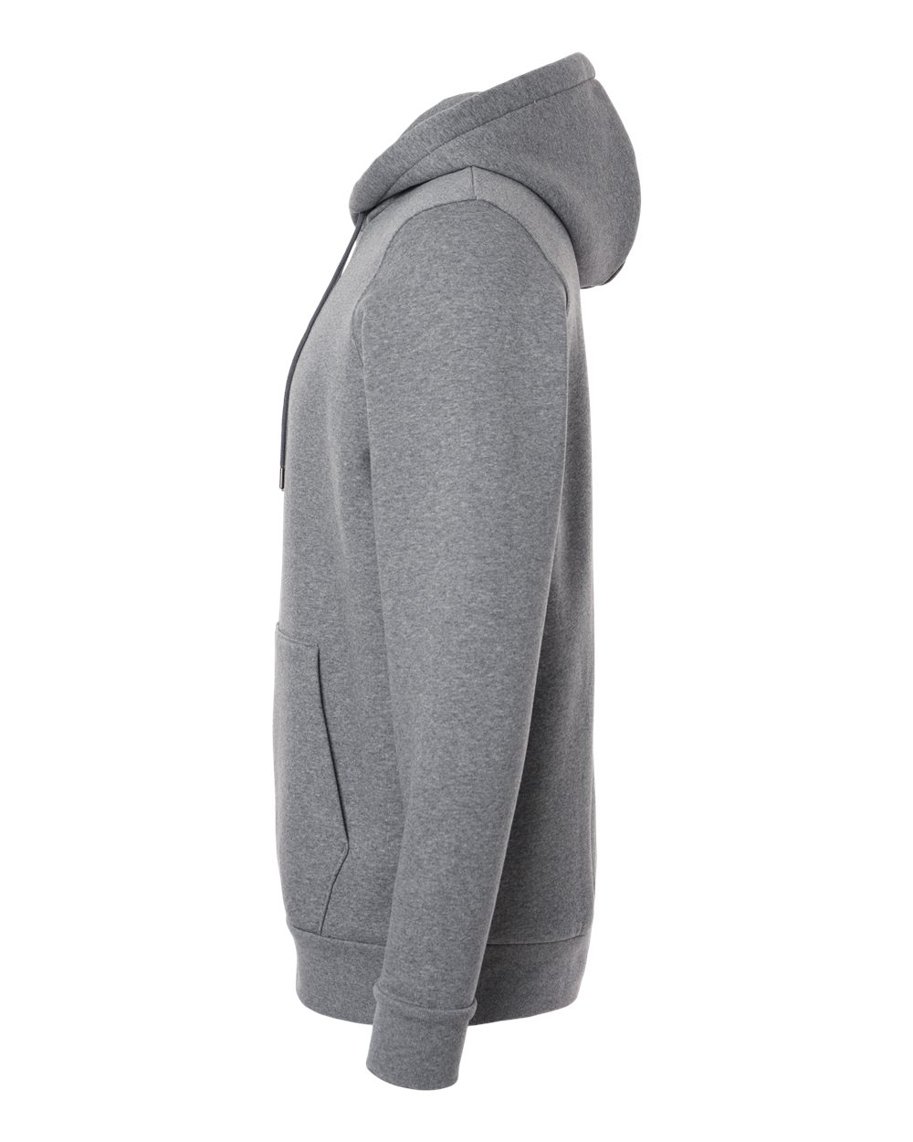 Under Armour Men's Team Icon Fleece Hooded Sweatshirt - 6014161 Pitch Grey Medium Heather- White
