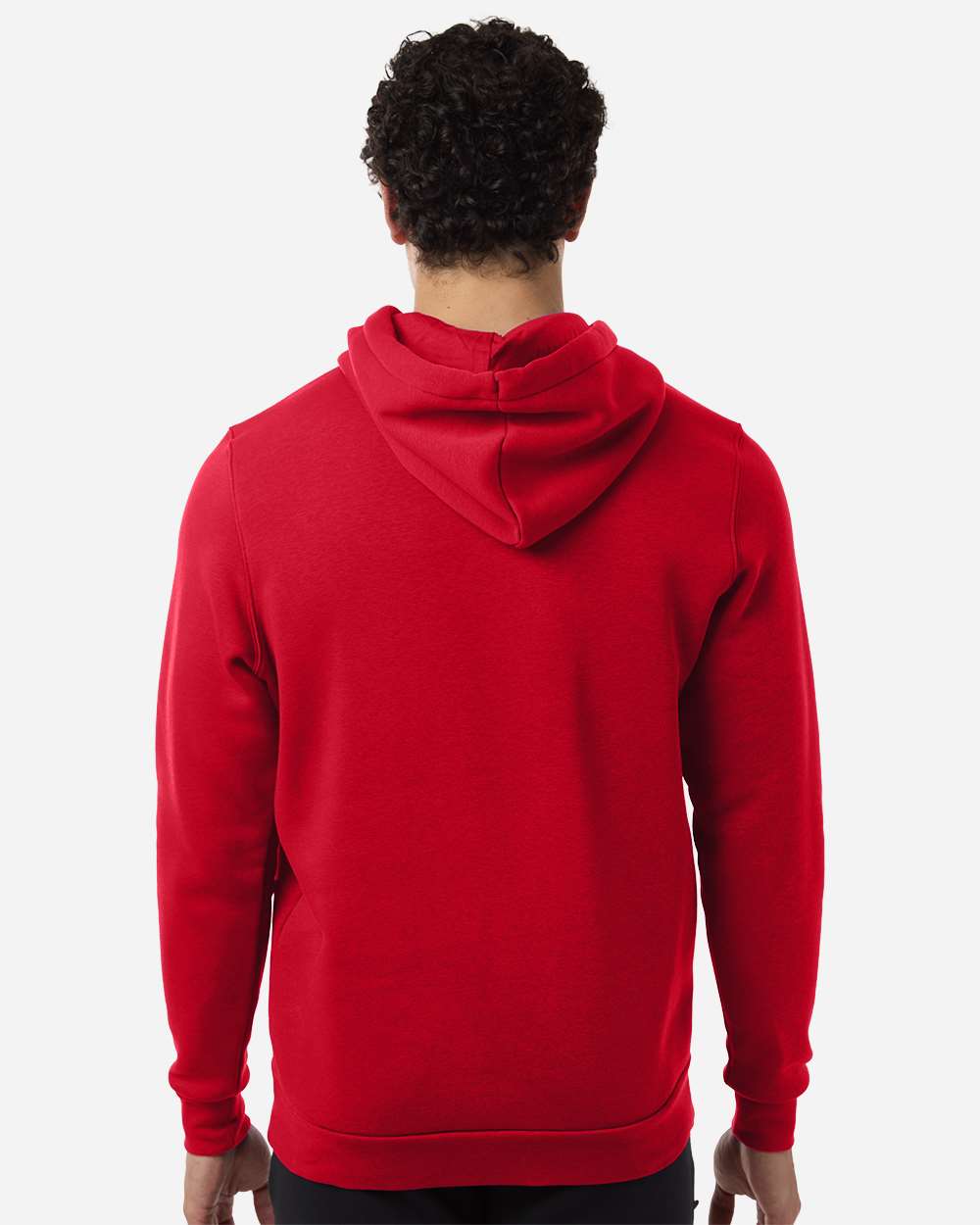 Under Armour Men's Team Icon Fleece Hooded Sweatshirt - 6014161 Red- White