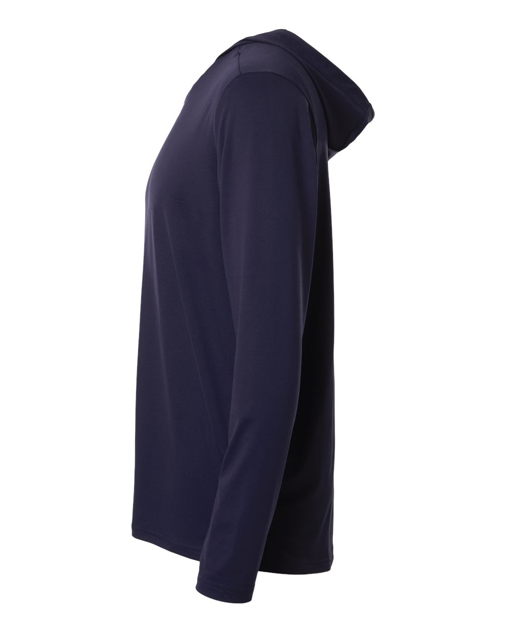 Under Armour Men's Team Vanish Hooded Long Sleeve T-Shirt - 6014164 Midnight Navy- White