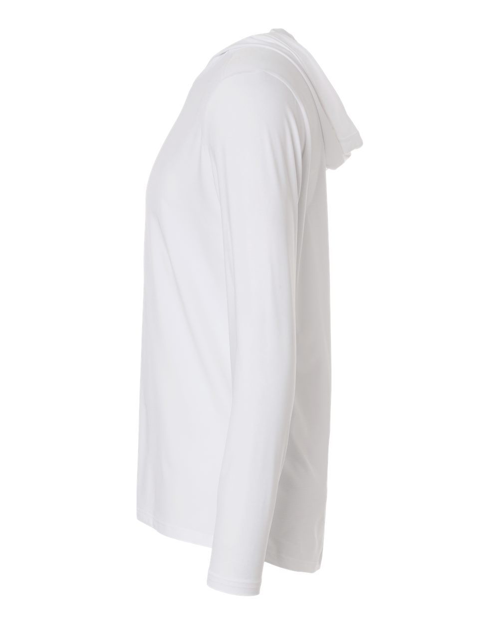 Under Armour Men's Team Vanish Hooded Long Sleeve T-Shirt - 6014164 White- Pitch Grey