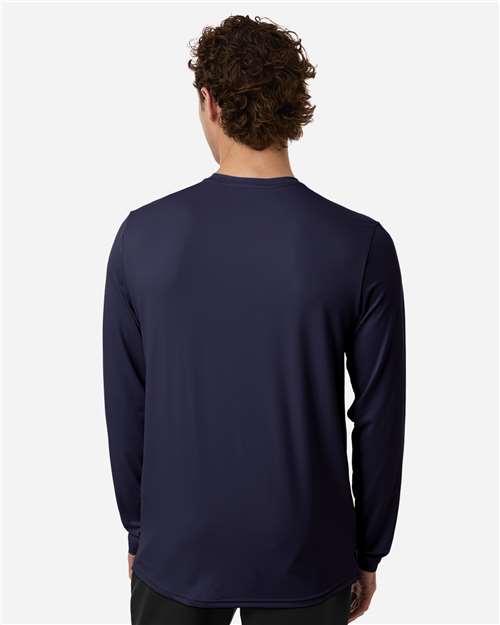 Under Armour Men's Team Vanish Long Sleeve T-Shirt - 6014166 Midnight Navy- White