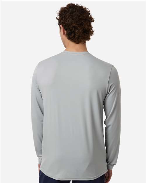 Under Armour Men's Team Vanish Long Sleeve T-Shirt - 6014166 Mod Grey- White