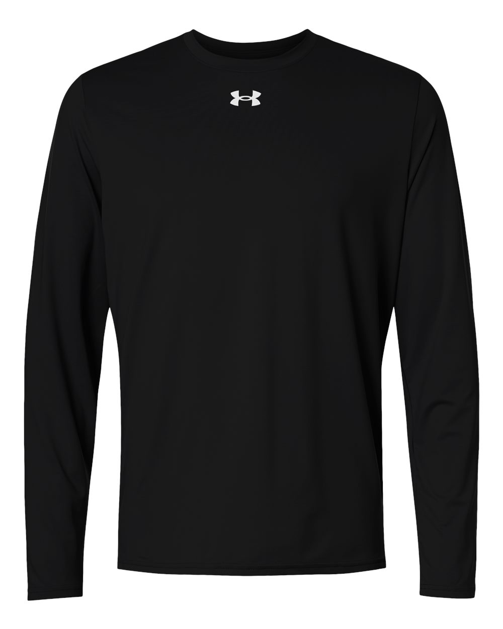 Under Armour Men's Team Vanish Long Sleeve T-Shirt - 6014166 Black- White
