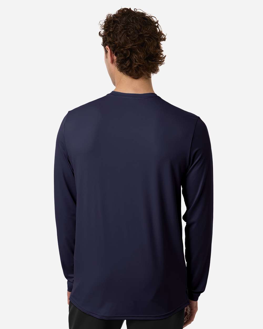 Under Armour Men's Team Vanish Long Sleeve T-Shirt - 6014166 Midnight Navy- White