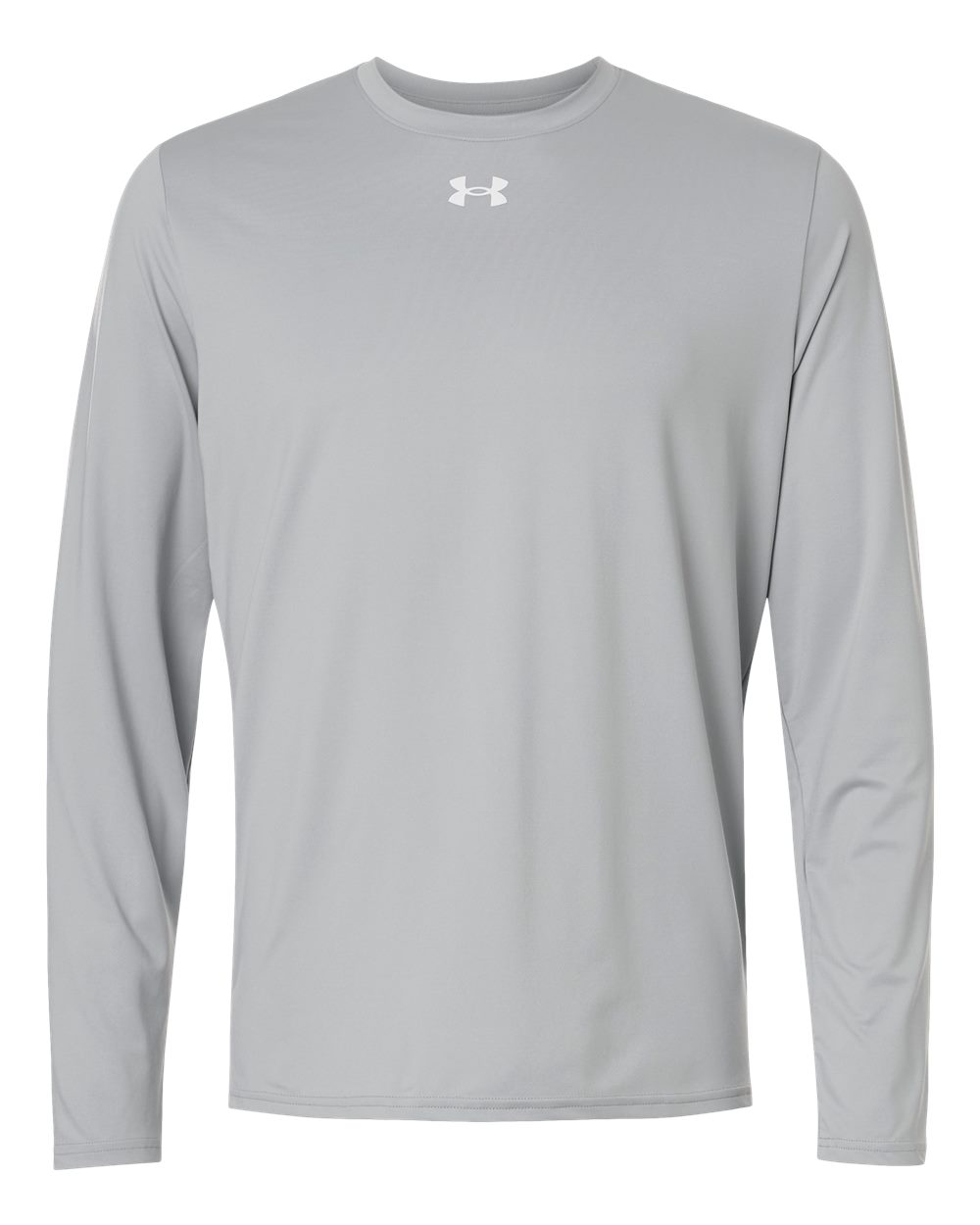 Under Armour Men's Team Vanish Long Sleeve T-Shirt - 6014166 Mod Grey- White