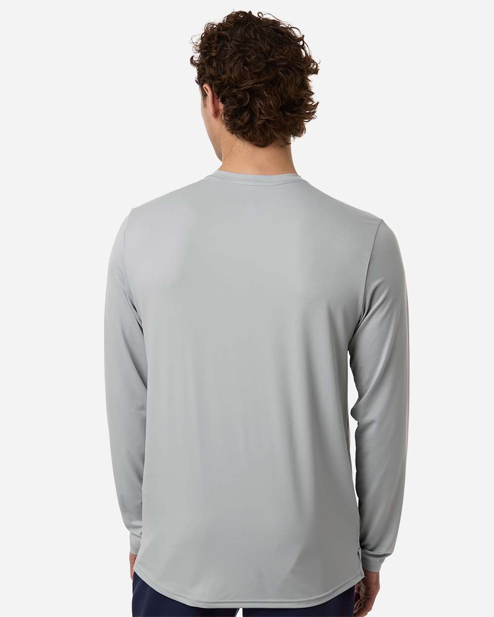 Under Armour Men's Team Vanish Long Sleeve T-Shirt - 6014166 Mod Grey- White