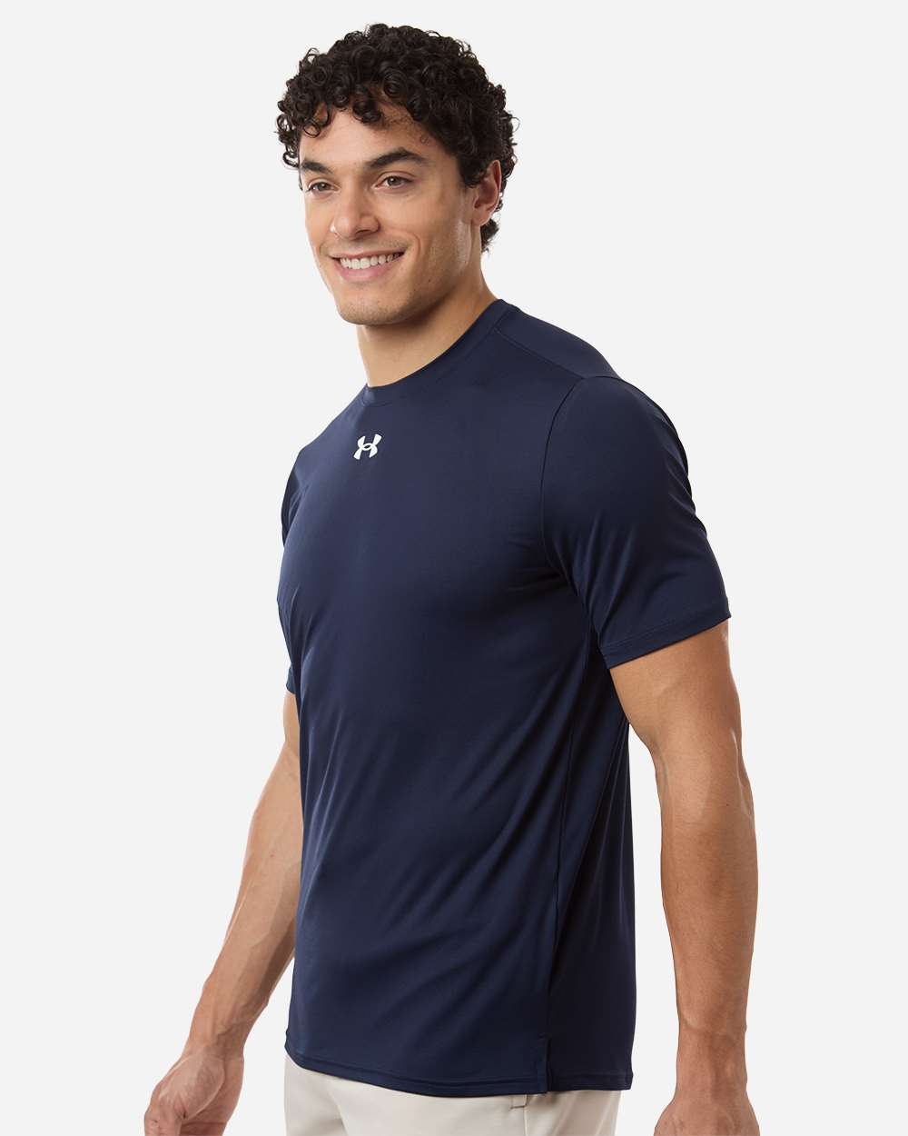 Under Armour Men's Team Vanish T-Shirt - 6014167 Midnight Navy- White