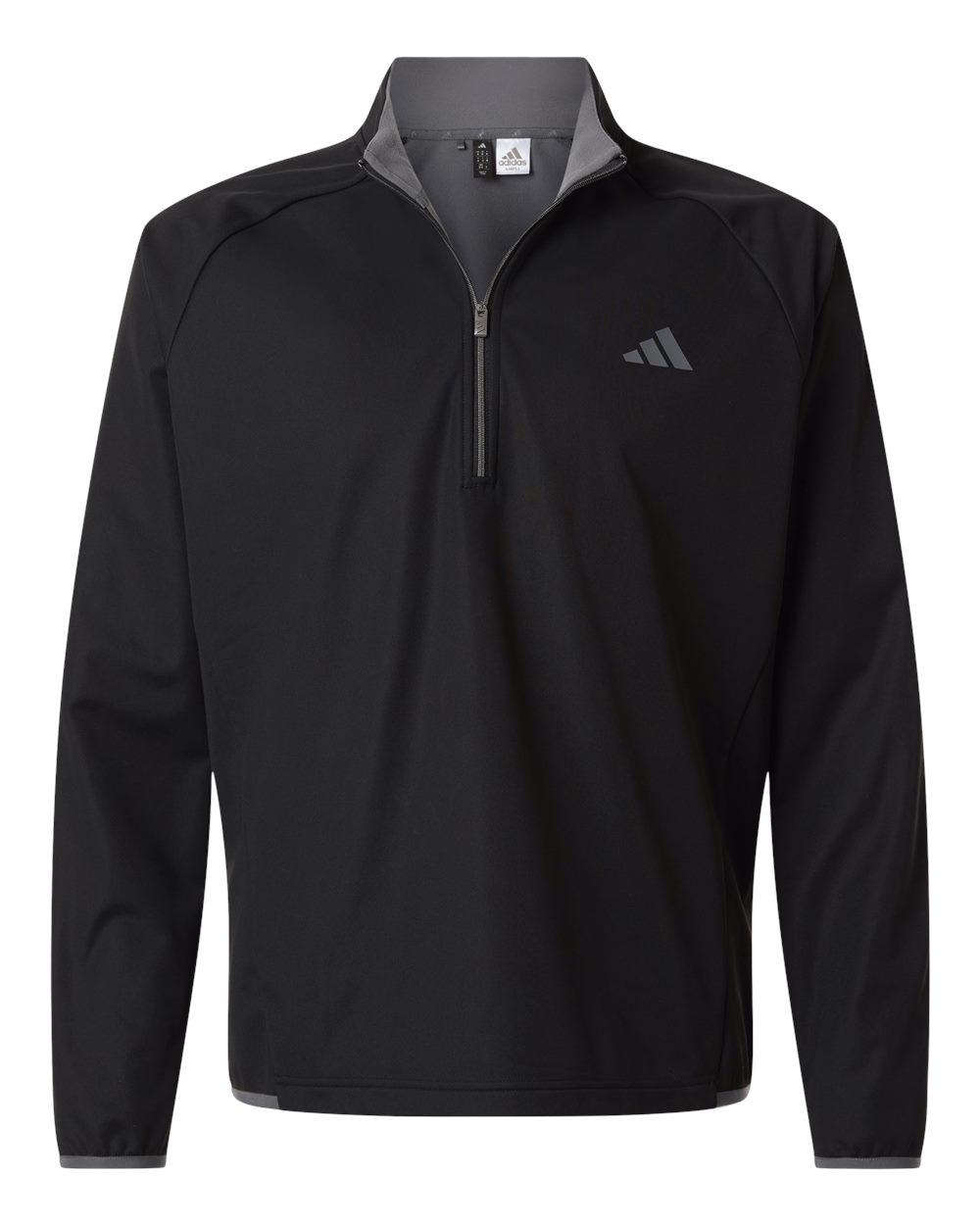 Adidas Men's Ultimate365 Wind Quarter-Zip Pullover - A2027 Black