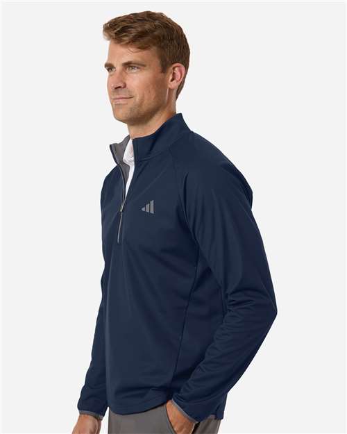 Adidas Men's Ultimate365 Wind Quarter-Zip Pullover - A2027 Collegiate Navy