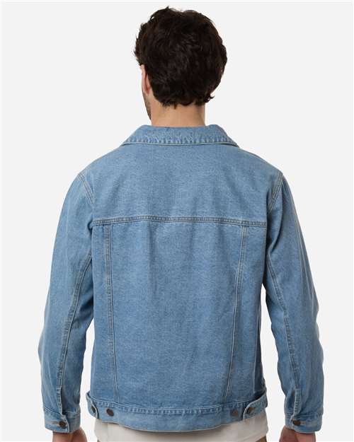 Harriton Unisex Cooper Denim Jacket - M75 Light Denim