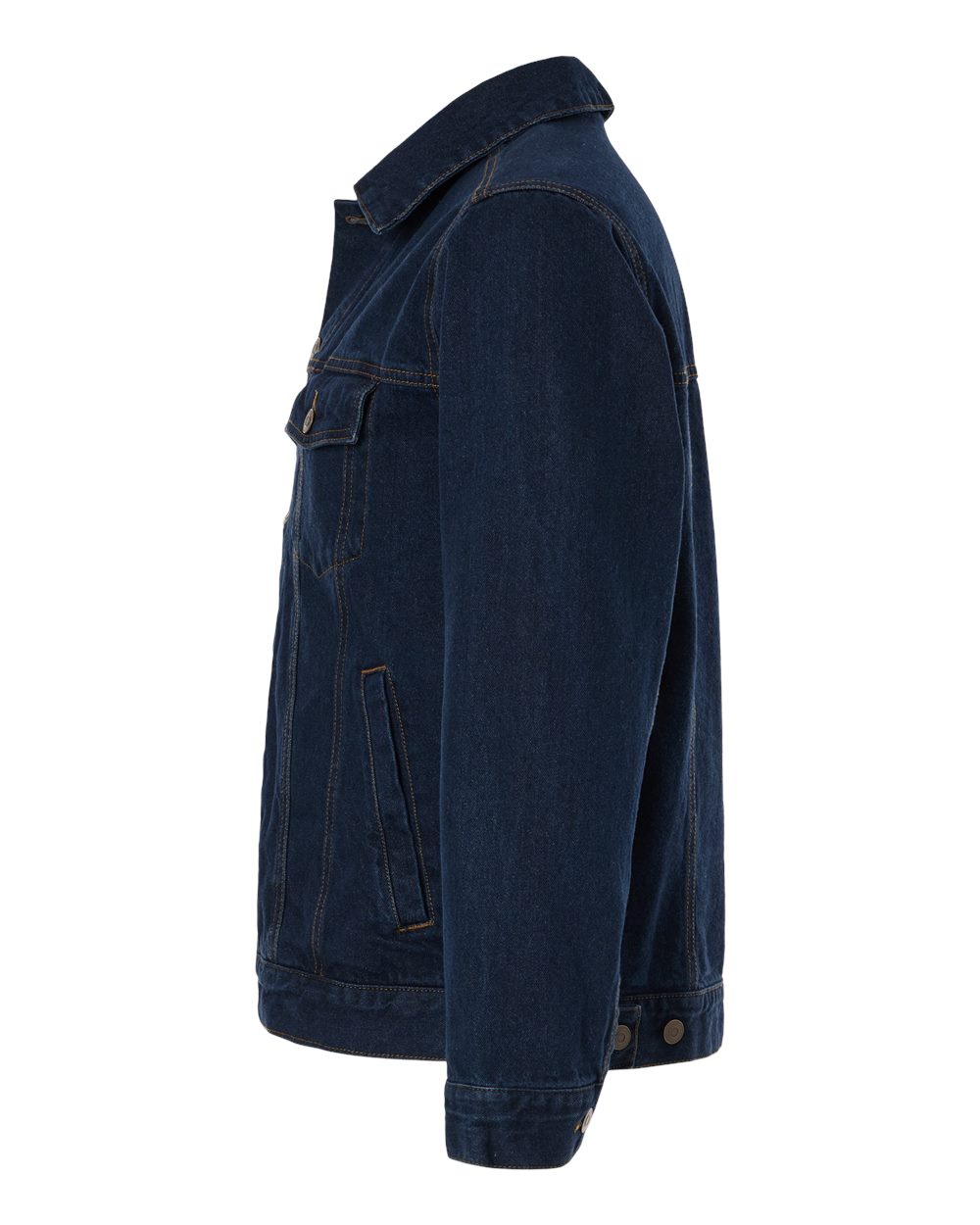 Harriton Unisex Cooper Denim Jacket - M75 Dark Denim