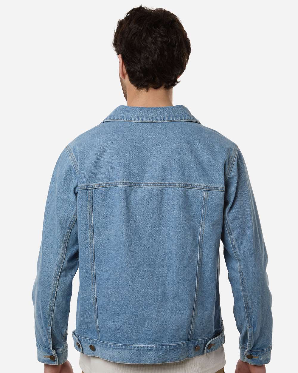 Harriton Unisex Cooper Denim Jacket - M75 Light Denim