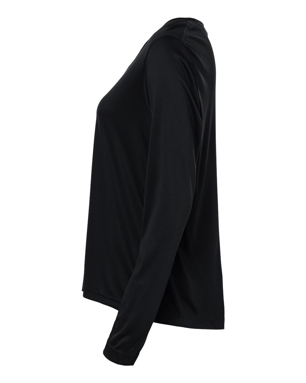 Core365 Women's Capital Performance Long Sleeve T-Shirt - CE10LW Black