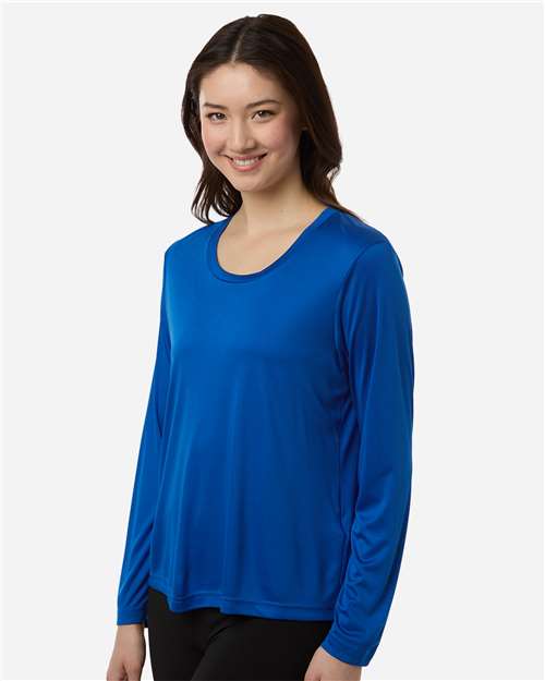 Core365 Women's Capital Performance Long Sleeve T-Shirt - CE10LW True Royal